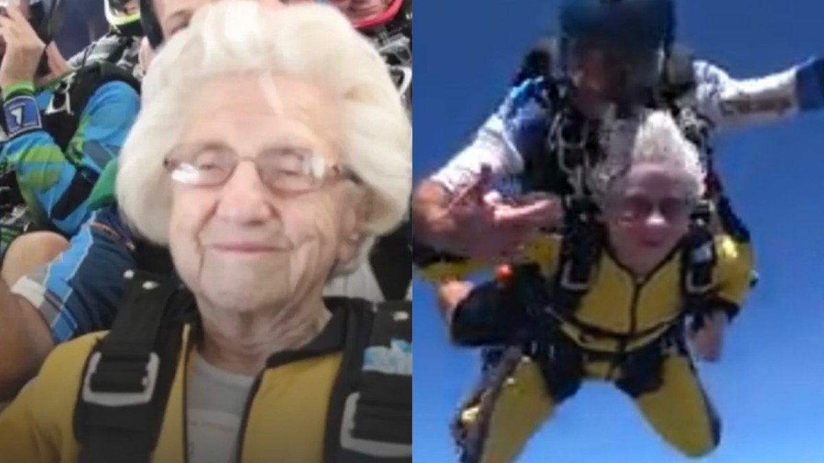 104 жастағы парашютшы ұзақ өмірдің құпиясын айтты