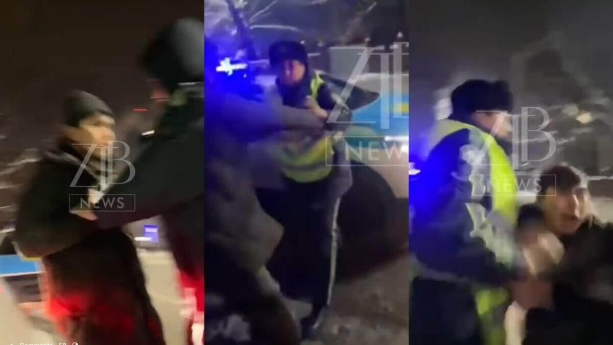 "Қашып кетуіне жол берген": Алматының ПД полиция қызметкерлері қатысқан төбелеске пікір білдірді