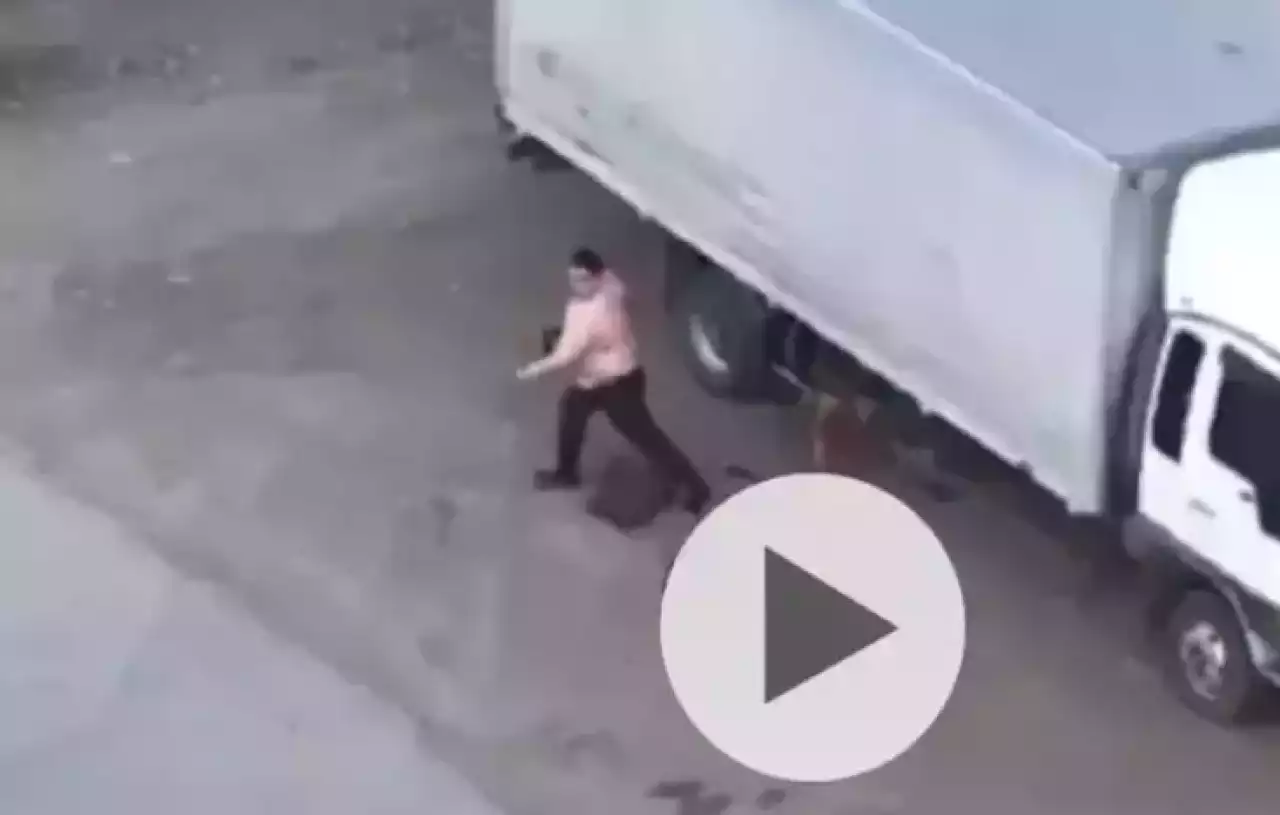 "Жартылай жалаңаш": желіде балта ұстаған ер адамның видеосы тарады (видео)