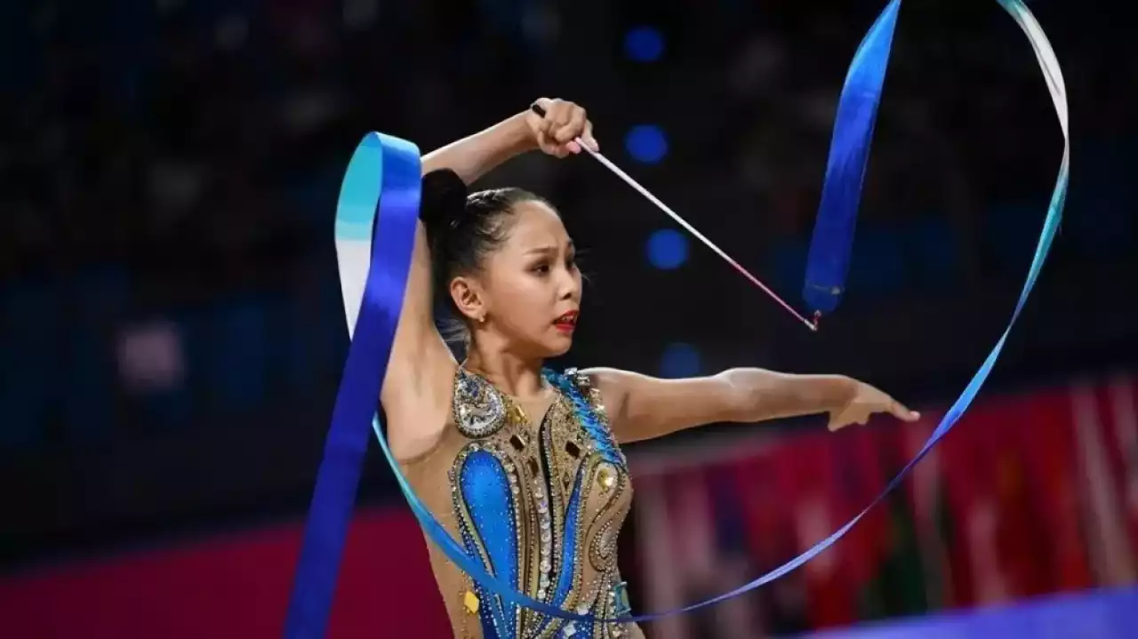 Қазақстандық гимнаст Азия чемпионатында алтын медаль жеңіп алды