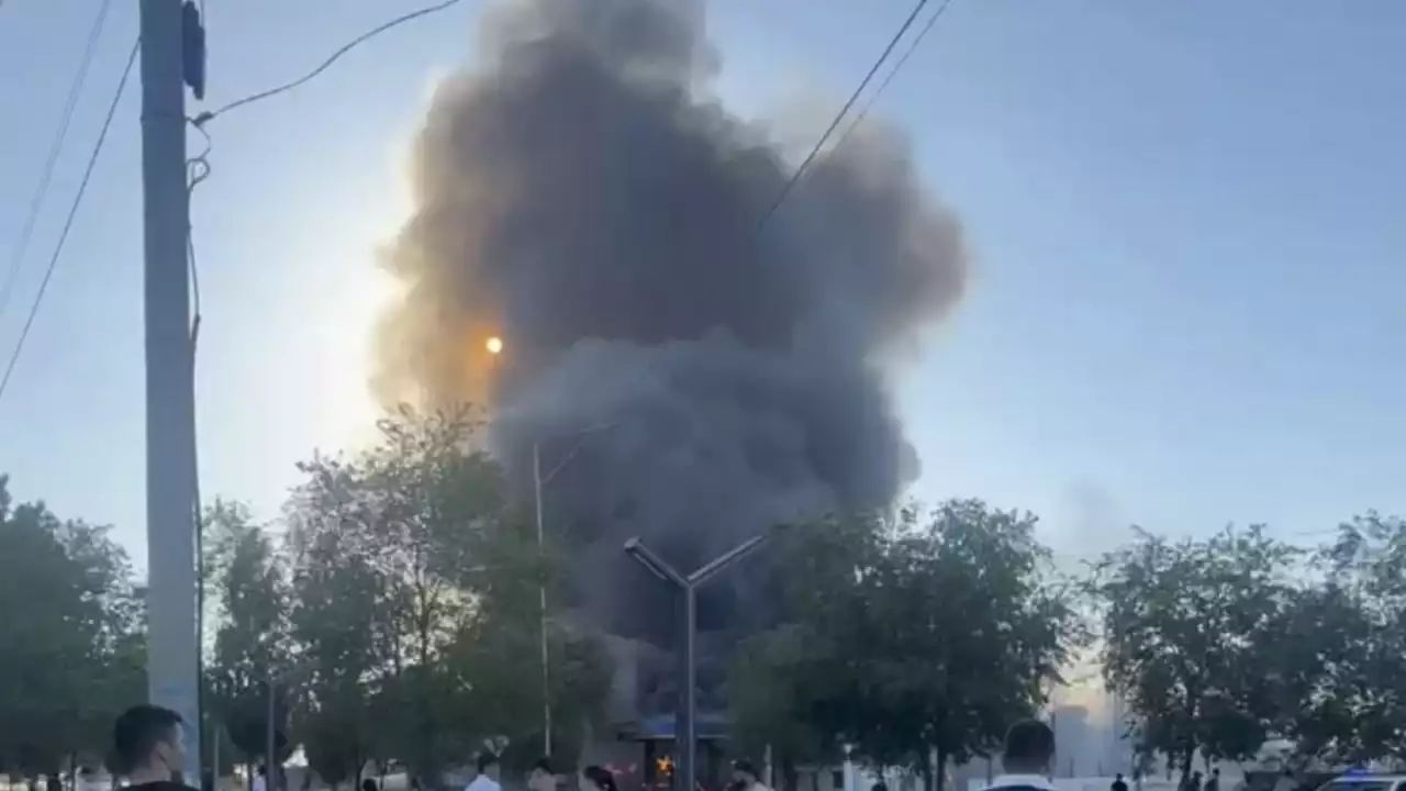 Атырау облысында жанармай құю бекетінде жарылыс болды