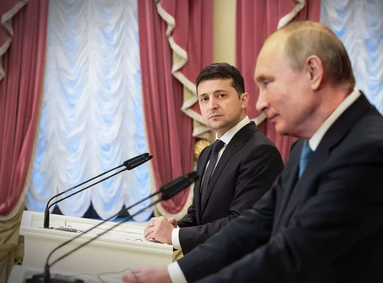 Путин Зеленскиймен кездесуден бас тартты