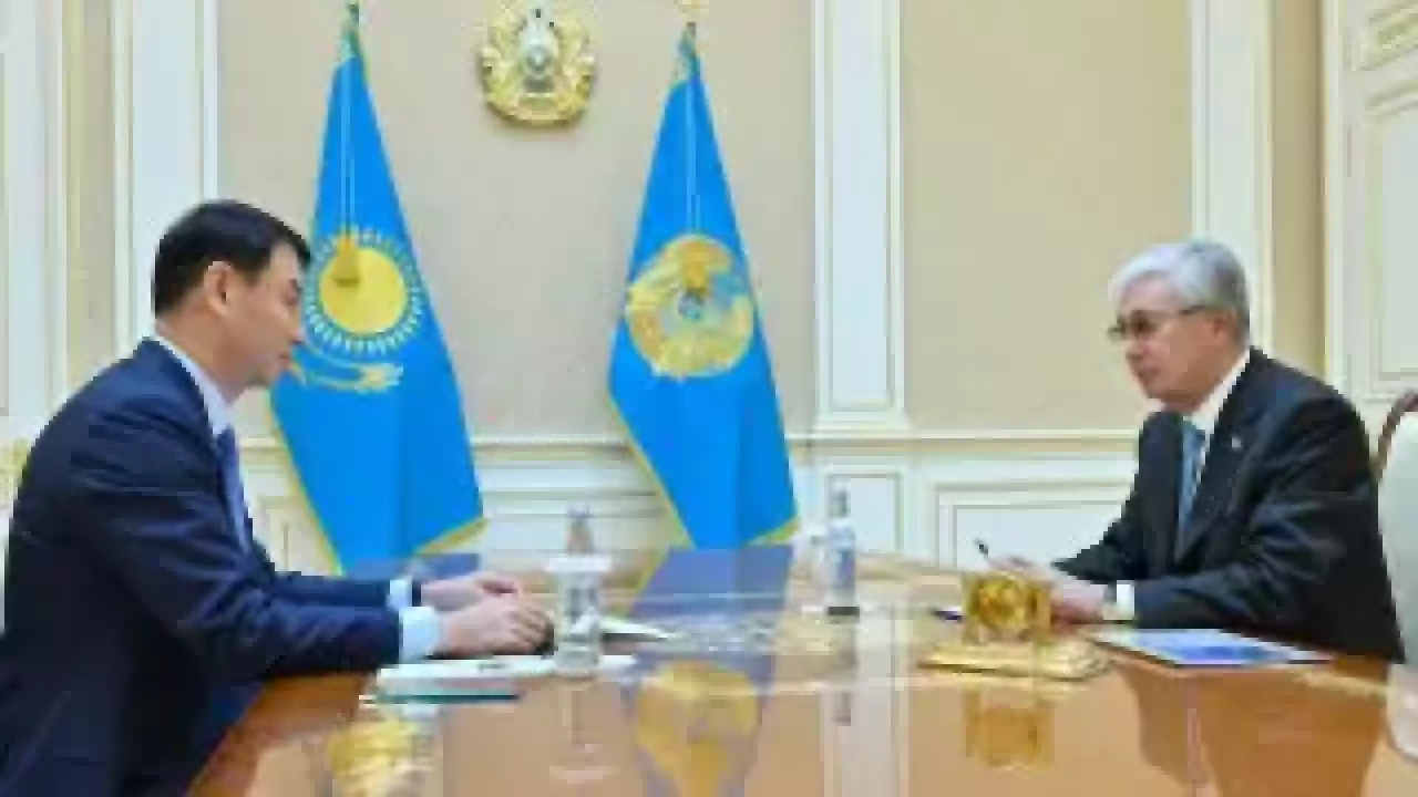 Тоқаев Алматы әкімі Дархан Сатыбалдыны қабылдады