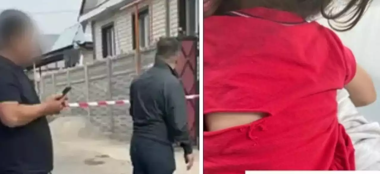 Талғарда ер адам екі жасар қызды ұрлап кетіп, көлікпен жардан құлаған (ВИДЕО)