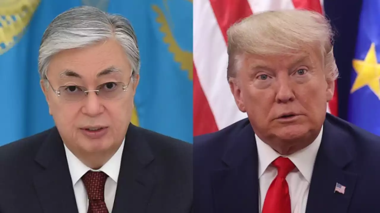 «Президенттеріңіз – өте жақсы адам»: Трамп Тоқаев туралы айтты
