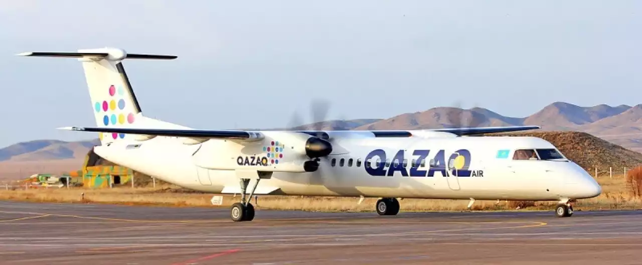 Қостанайдан ұшпақ болған Qazaq Air ұшағының дөңгелегі жанып кетті