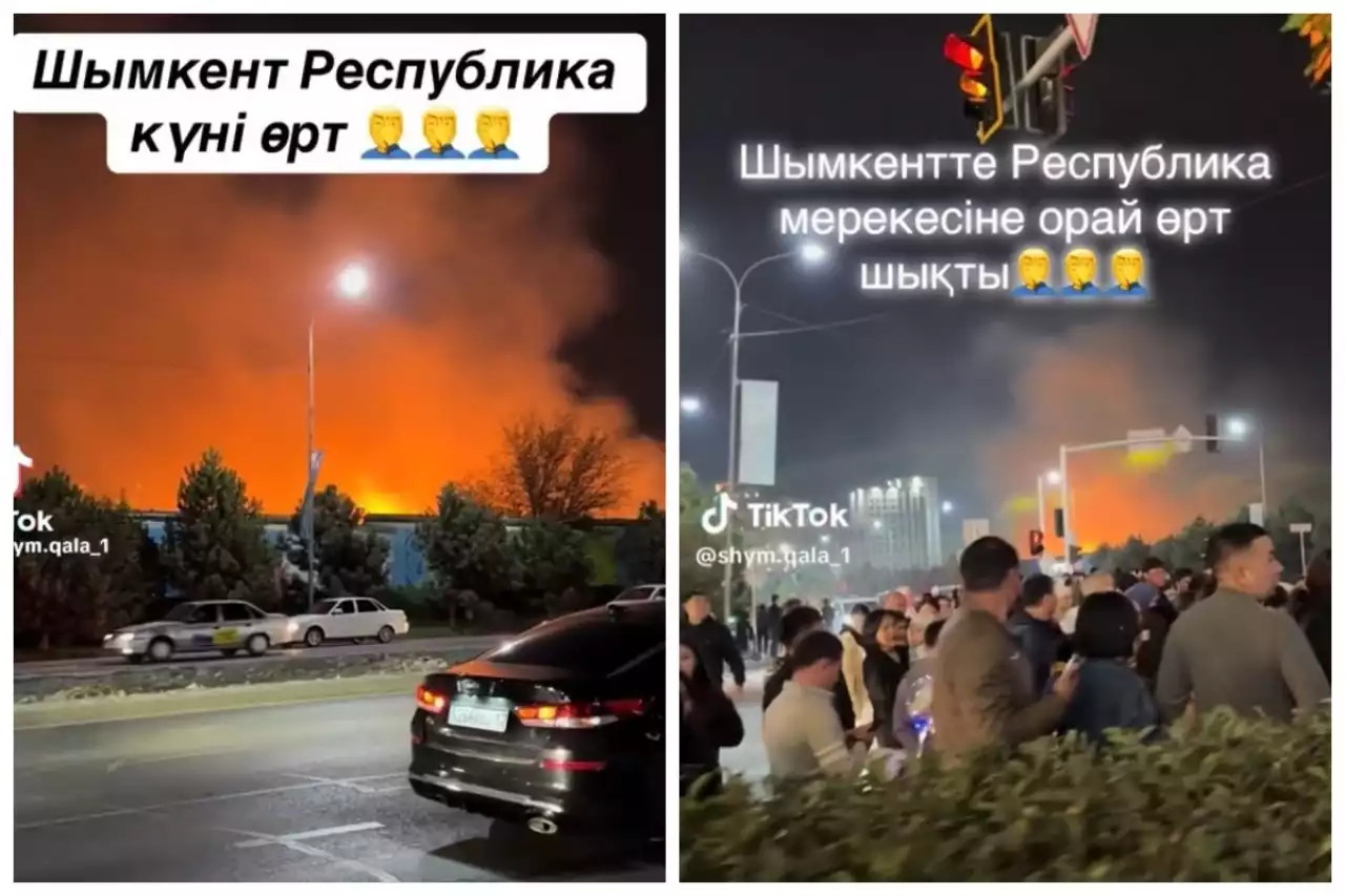 Шымкентте мерекеде атылған отшашудың соңы өртке ұласты