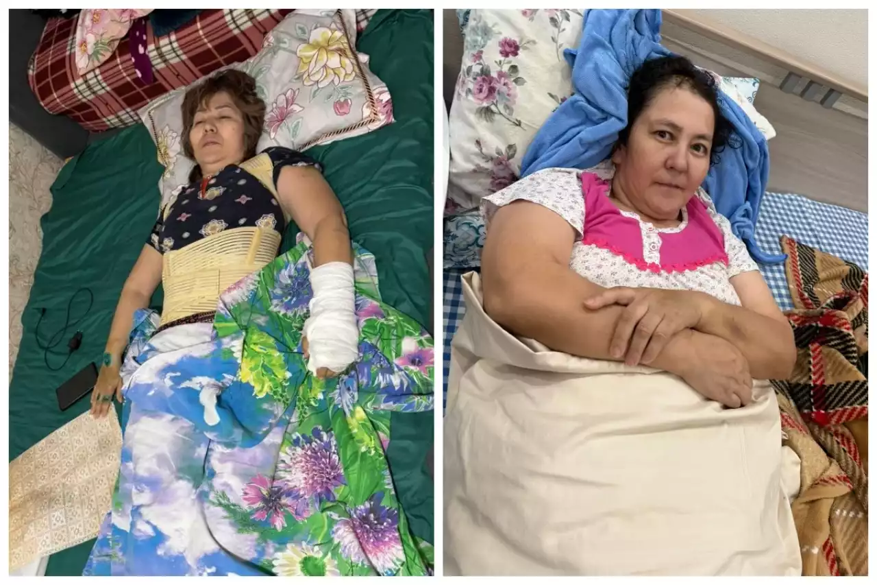 Астанада тұрғын үйдің қасбеті құлады: әйел сол кезде оларға құтақарушылардың көмектеспегенін айтты