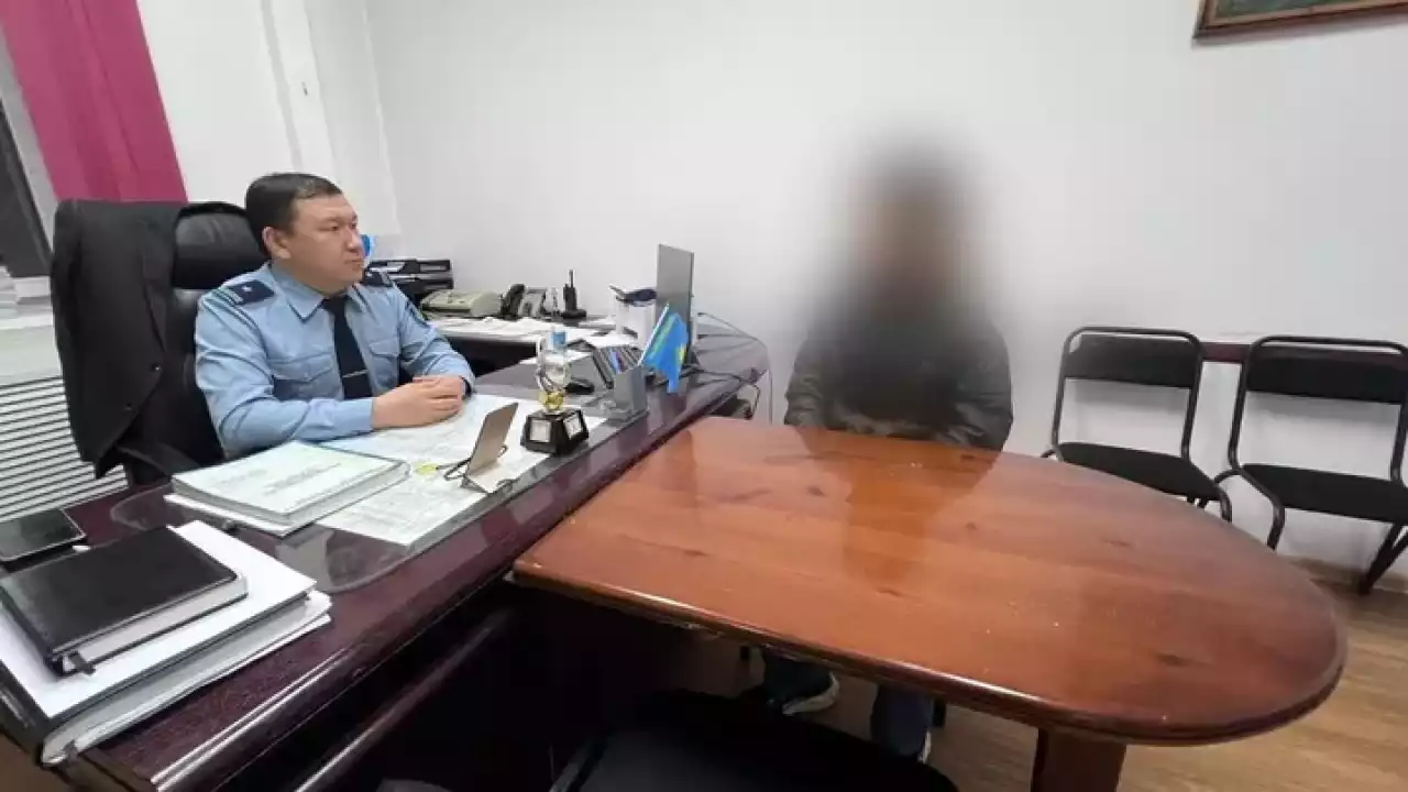 Есту қабілеті нашар таксиске жол ақысын төлемей, қашып кеткен: полиция ер адамды ұстады