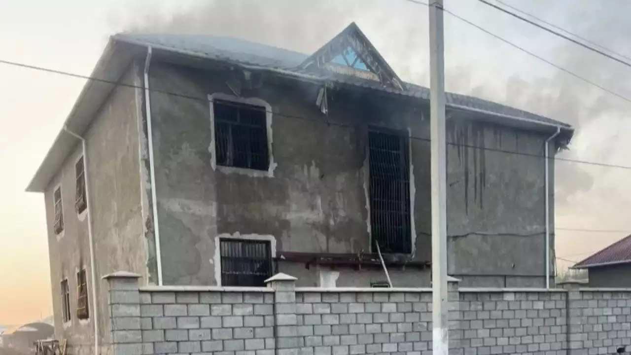 Алғабастағы өрт: аман қалған баланың жағдайы ауыр