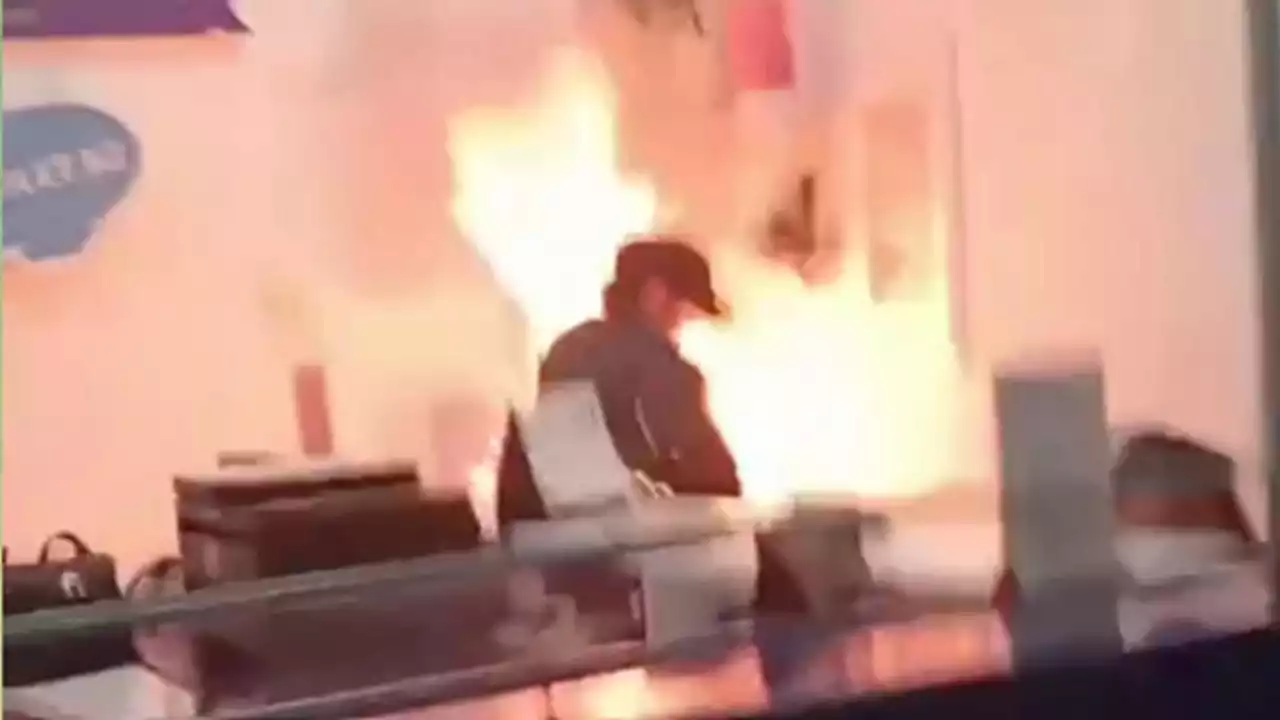 Алматы әуежайында өз-өзін өртеп жіберген ер адамға қатысты тергеу тоқтатылды