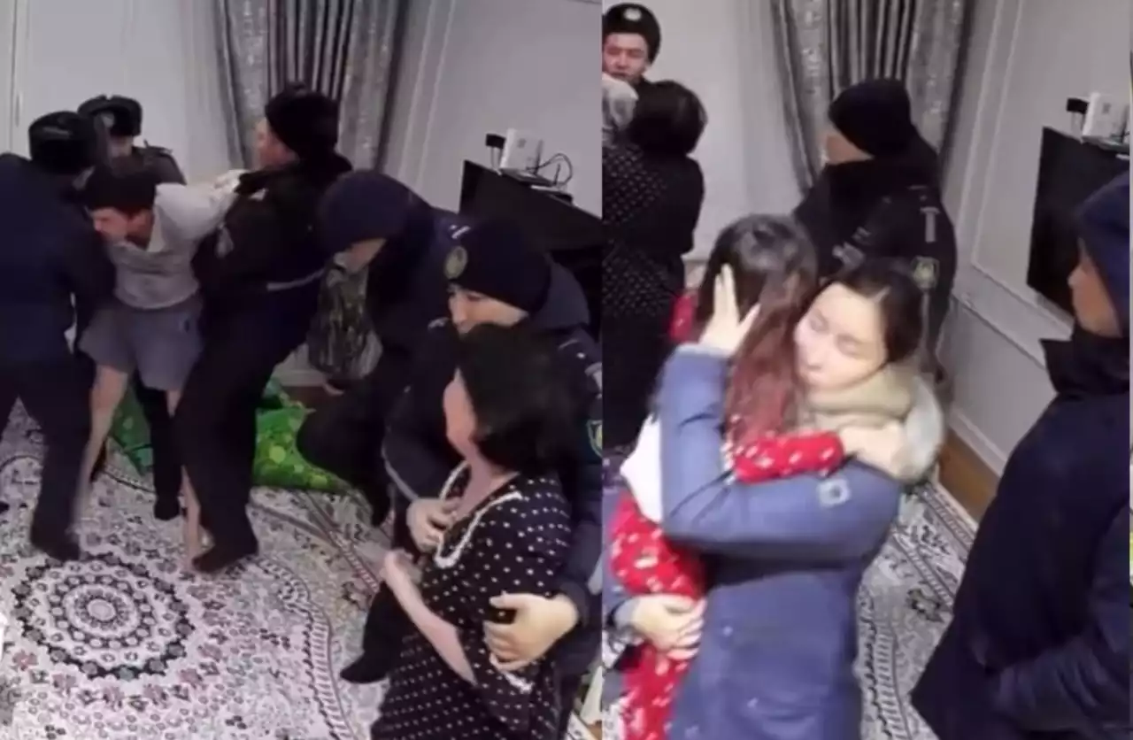 Атырауда ер адам бұрынғы әйелінен балаларын тығып, алып кеткен