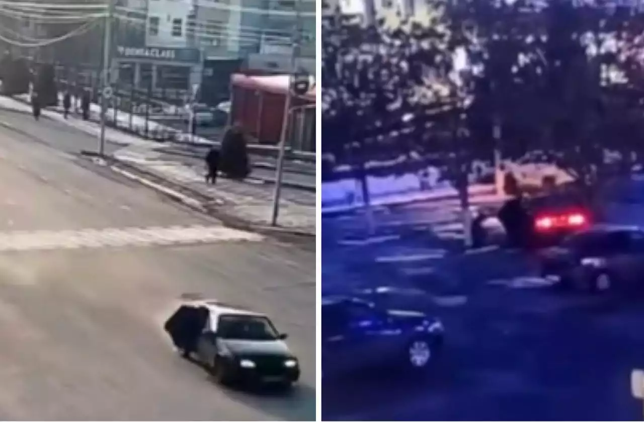 Шымкентте жол бойындағы төбелес: желіде тағы бір видео пайда болды (ВИДЕО)