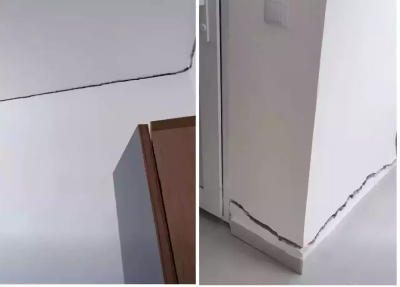 Түркістан облысында бір жыл бұрын салынған әкімдік ғимараты қирап жатыр