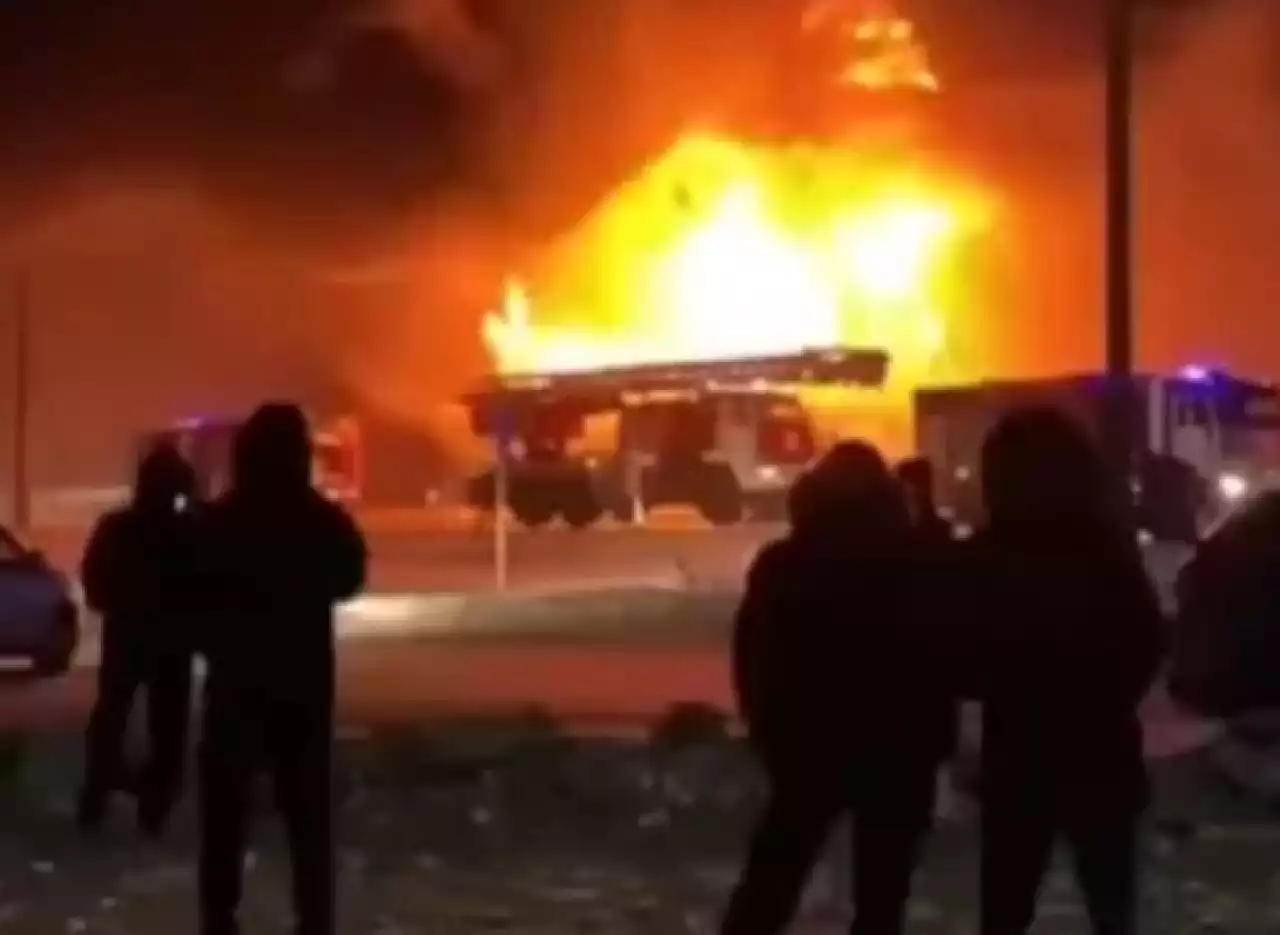 Семейде ойын-сауық орталығын өрт шарпыды: зардап шеккендер ауруханаға жеткізілді