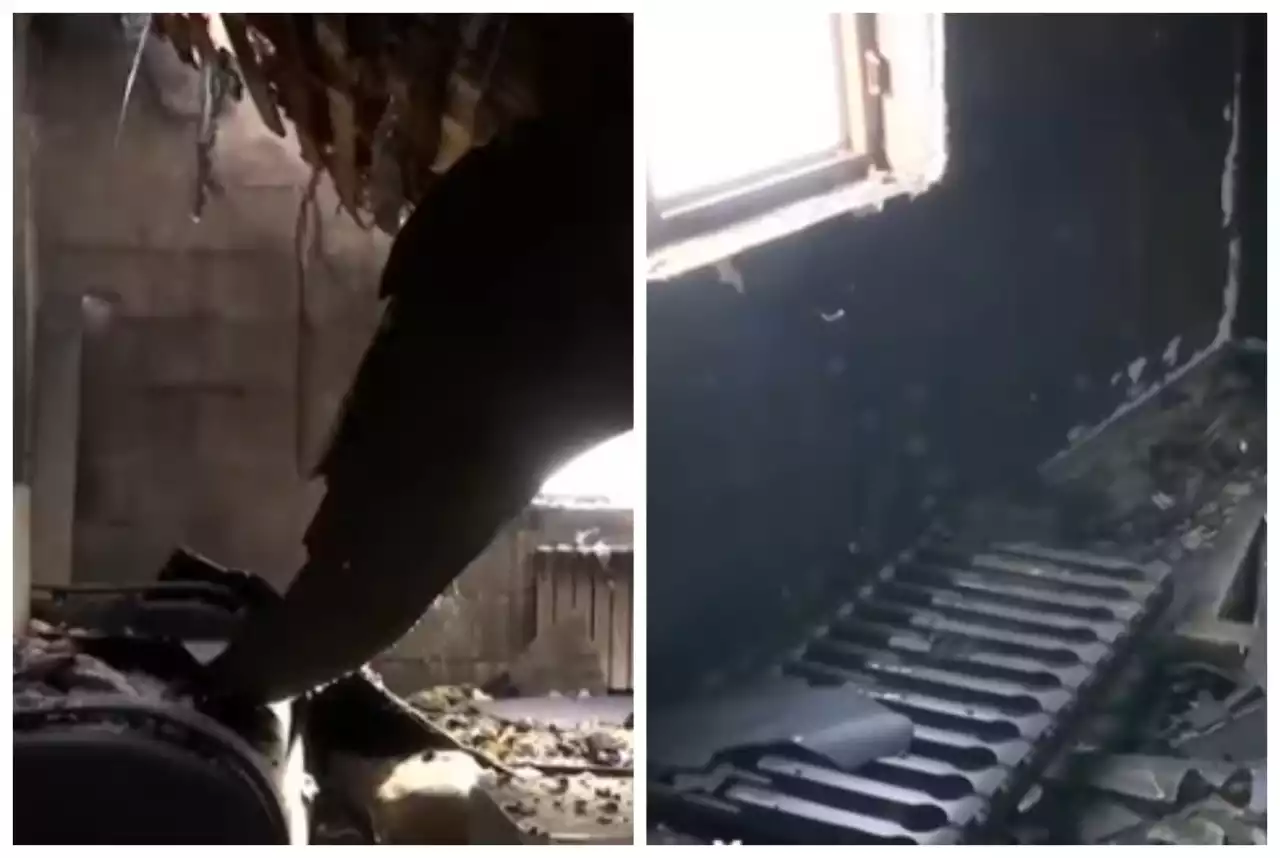 Ақтөбеде қуатта тұрған пауэрбанк жарылып, үй өртеніп кетті