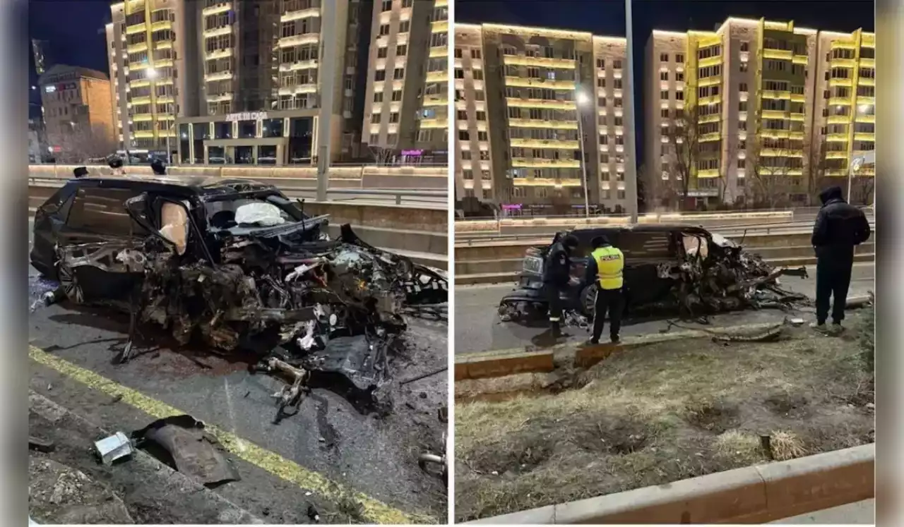 Алматыда жол апатынан үш адам қаза тапты: бірқатар полиция басшысы жұмыстан кетті