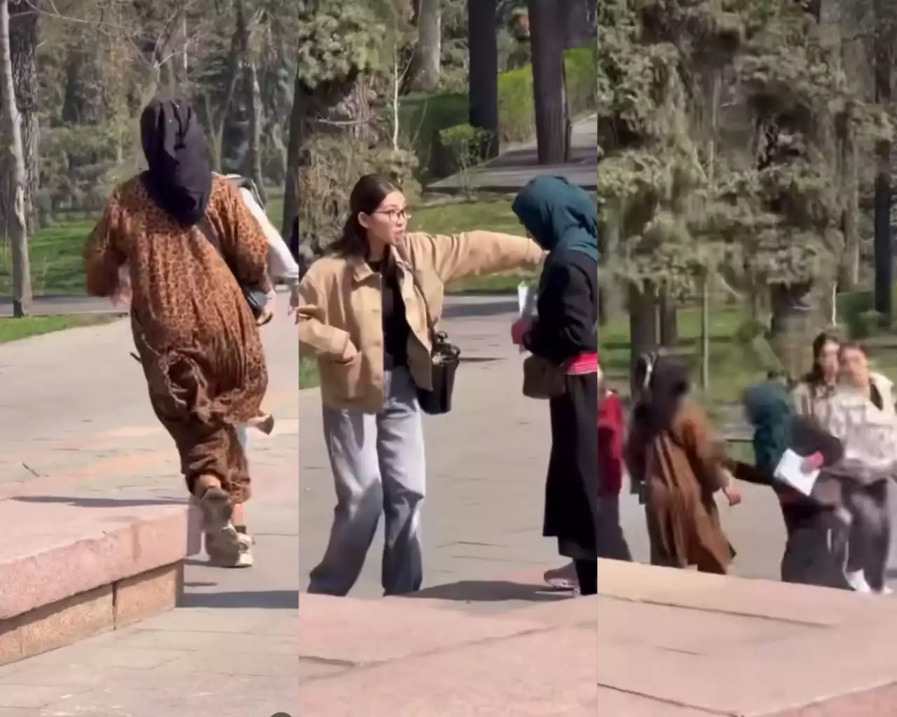 Алматыда садақа бермегендерге жаман қылық көрсеткен Тәжікстан азаматтары ұсталды