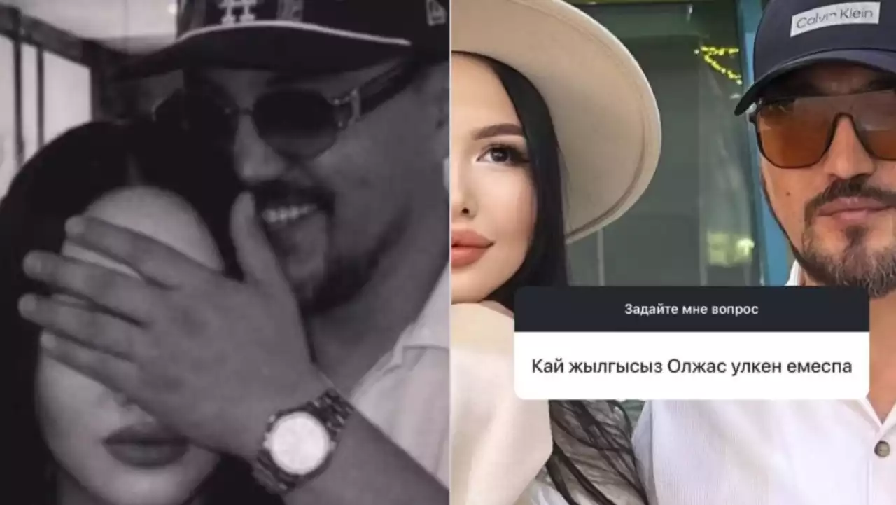 "Мен жасырған емеспін": Олжас Абайдың екінші әйелі бар шындықты айтты