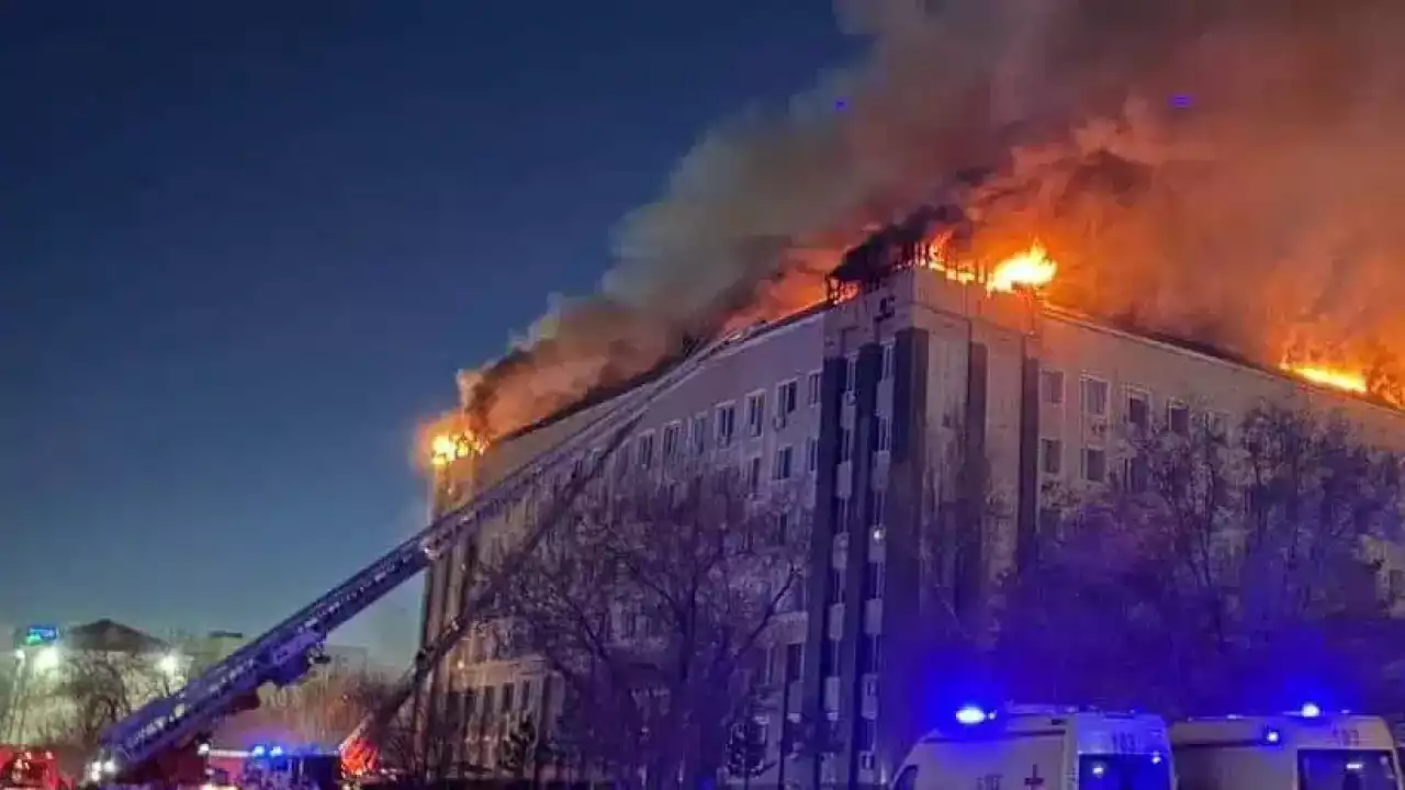Ақтөбе облысы әкімдігіндегі өрт: әкім мәлімдеме жасады