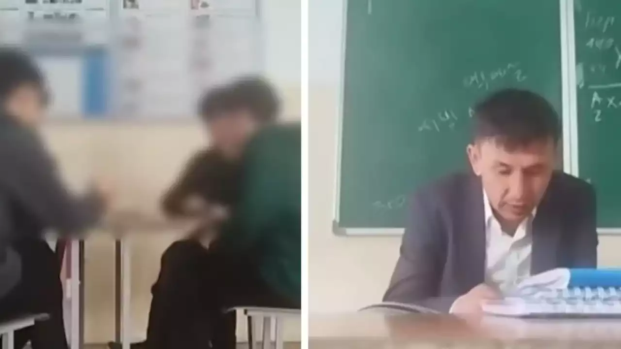 Түркістан облысында сабақ үстінде оқушылар карта ойнаған: меткеп директоры қызметінен кетті