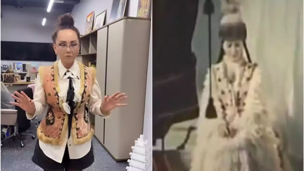 Баян Алагөзова «Қыз Жібек» фильміндегі қамзол сыйға тартылды: министрлік мәлімдеме жасады