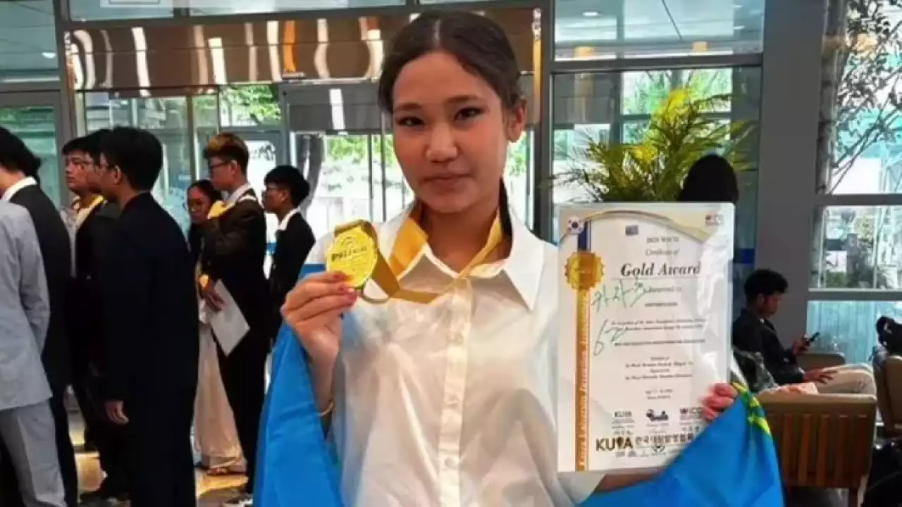 Алматыда 11-сынып оқушысы ең үздік үш жас өнертапқышының қатарына енді