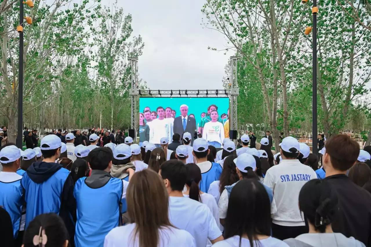 "Таза Қазақстан": Қызылорда облысында 12 мың ағаш отырғызылды