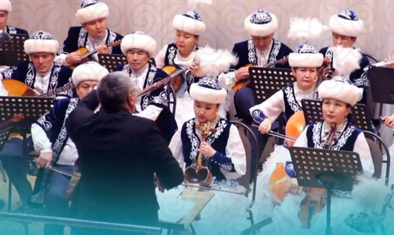 Лисаков қаласында Құрманғазы оркестрінің «Халық әуені» концерті өтті