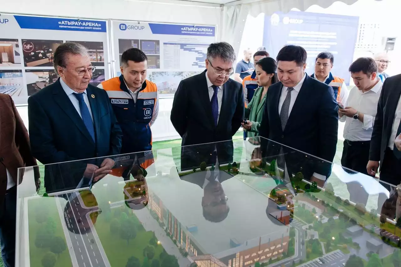 Атырау облысында 1500 орындық «Атырау Арена» спорт кешенінің құрылысы басталды