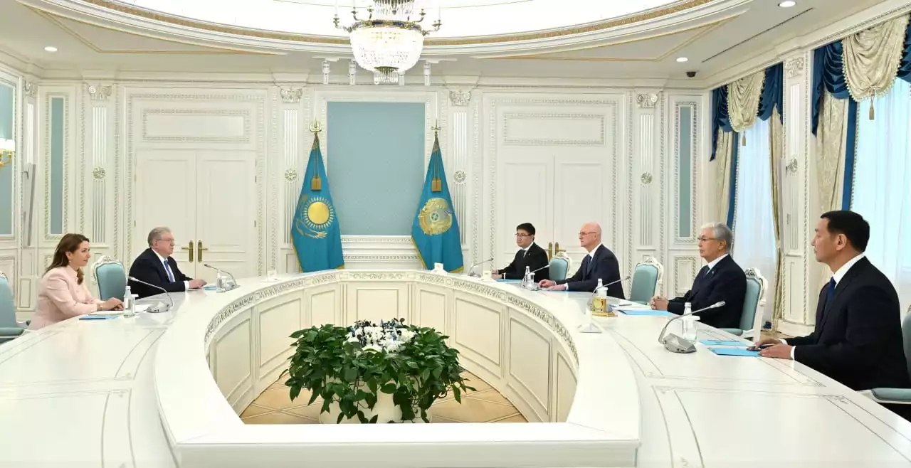 Мемлекет басшысы МОРЯ Бас хатшысы Наталья Бочарованы қабылдады